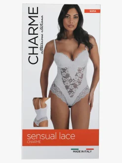 Charme Attrazione Italiana SOPHIA Body imbottito con ferretto a perizoma