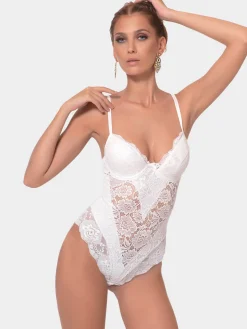 Charme Attrazione Italiana SOPHIA Body imbottito con ferretto a perizoma