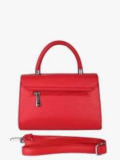 Charro Borsa a mano da donna con patta e chiusura a girello - rosso