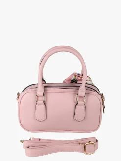 Charro Borsa a mano da donna con foulard - rosa