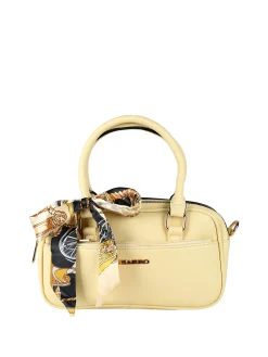 Charro Borsa a mano da donna con foulard - giallo