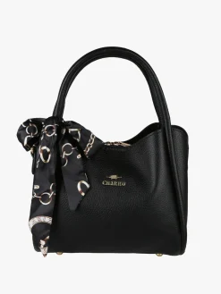 Charro Borsa a mano mini tote con foulard - nero