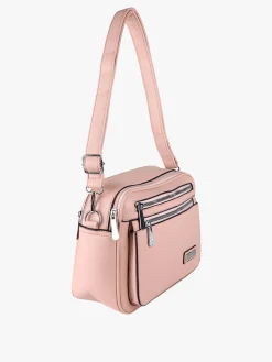 Charro Borsa a tracolla da donna in ecopelle - rosa
