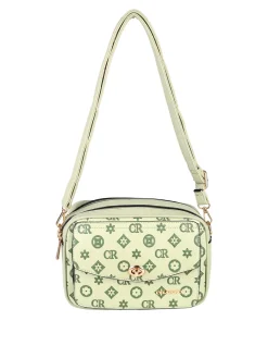 Charro Borsa a tracolla da donna con stampe - pistacchio