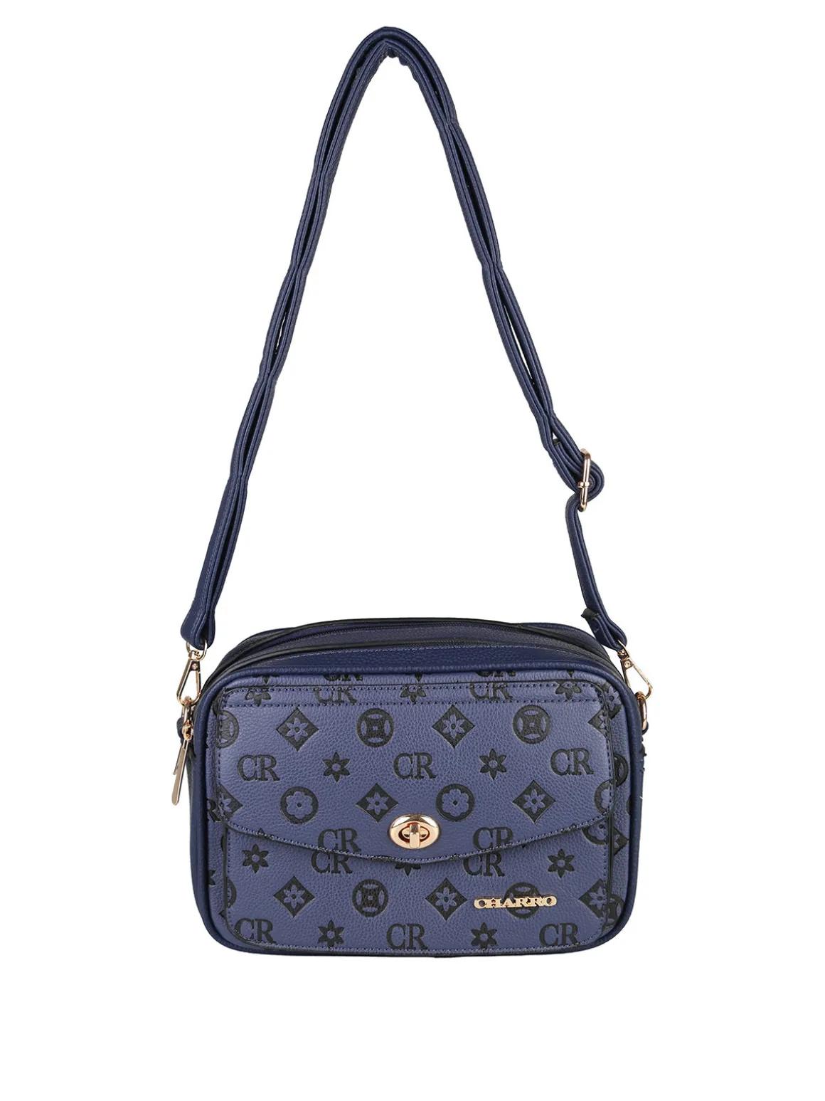 Charro Borsa a tracolla da donna con stampe - khaki
