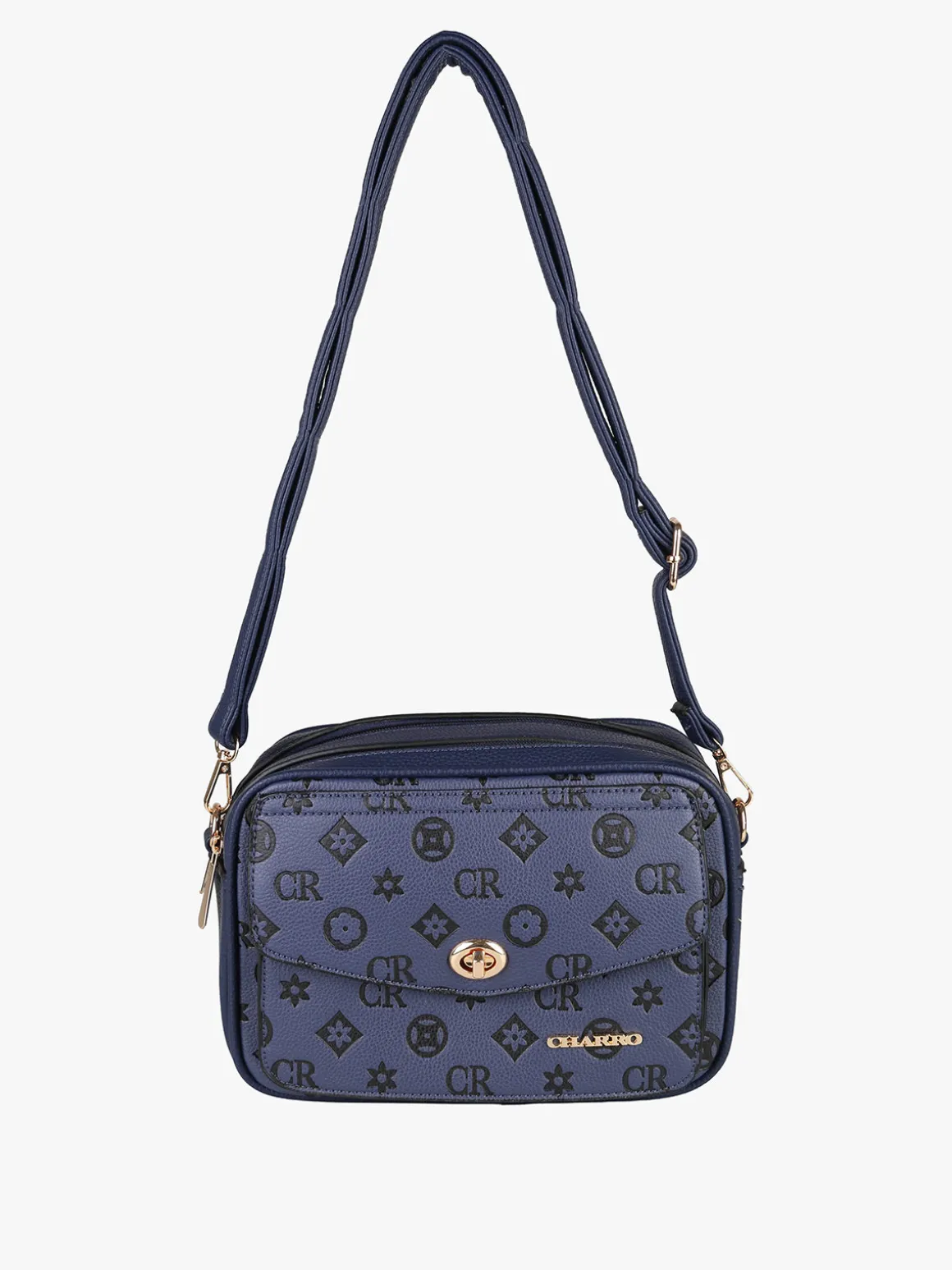 Charro Borsa a tracolla da donna con stampe - khaki