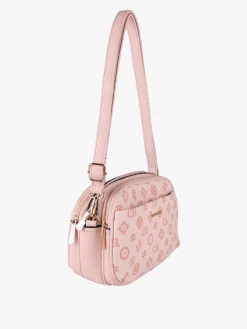 Charro Borsa a tracolla da donna con logo - rosa