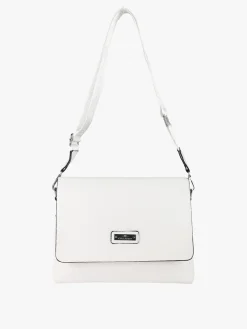 Charro Borsa a tracolla da donna in ecopelle - bianco