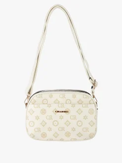 Charro Borsa a tracolla da donna con logo - beige