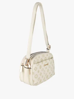 Charro Borsa a tracolla da donna con logo - beige