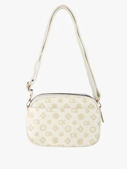 Charro Borsa a tracolla da donna con logo - beige