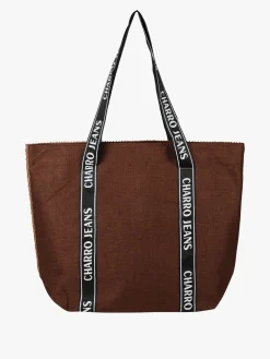 Charro Borsa da mare in paglia