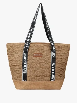 Charro Borsa da mare in paglia