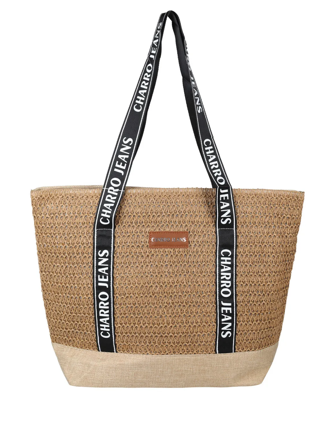 Charro Borsa da mare in paglia