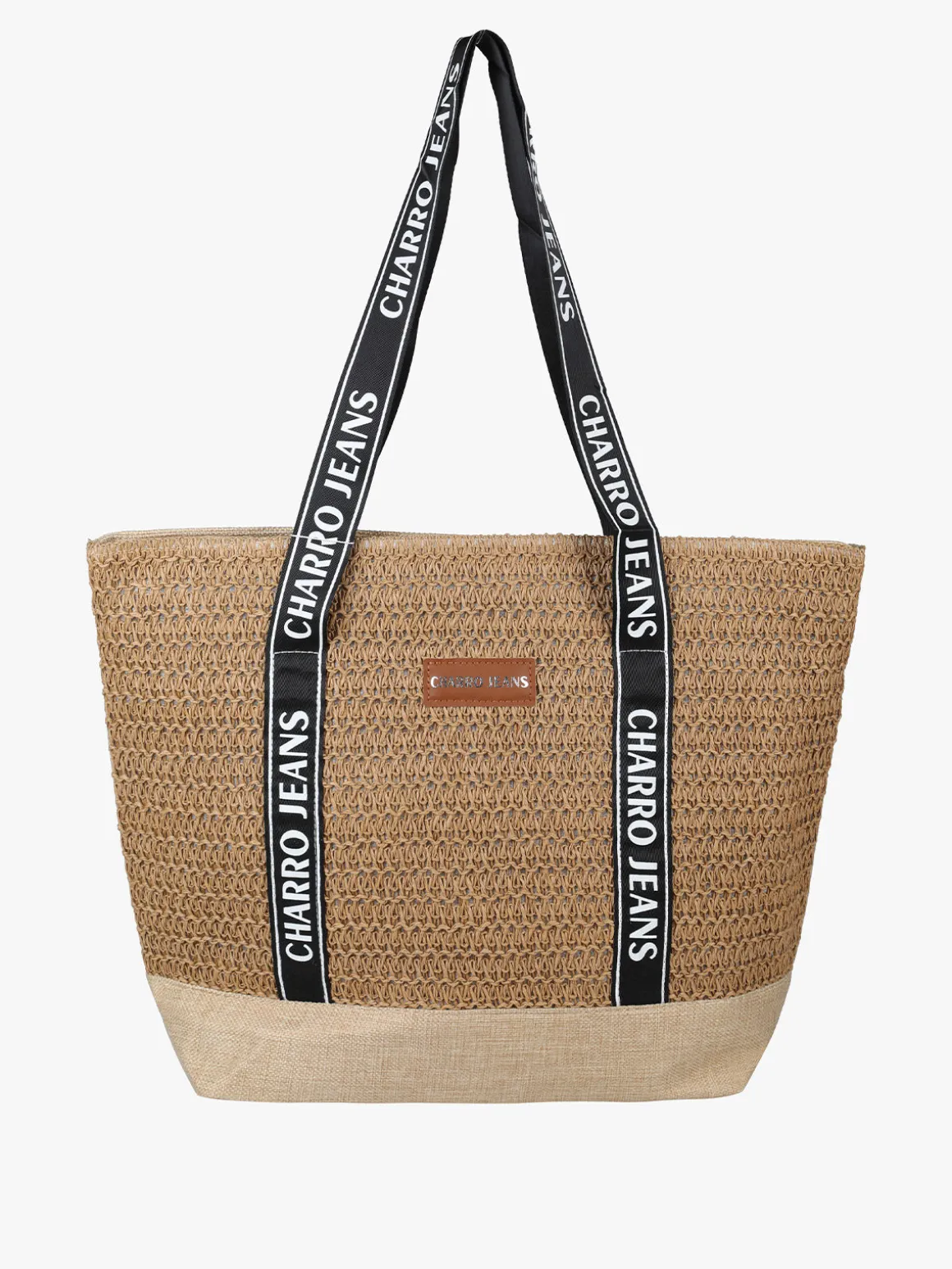 Charro Borsa da mare in paglia
