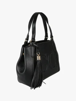 Charro Borsa donna mini tote in ecopelle - nero