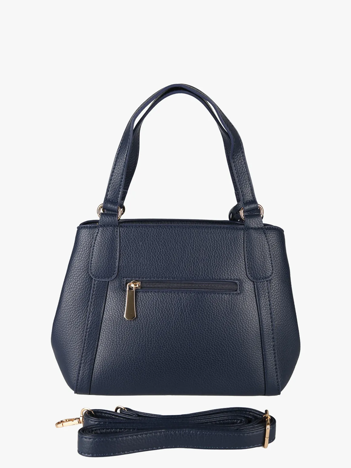 Charro Borsa donna mini tote in ecopelle - blu scuro