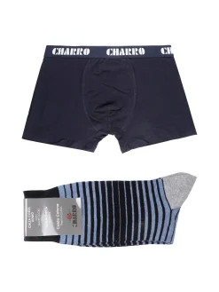 Charro Confezione regalo da uomo boxer + calze corte