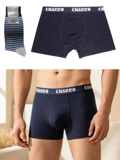 Charro Confezione regalo da uomo boxer + calze corte