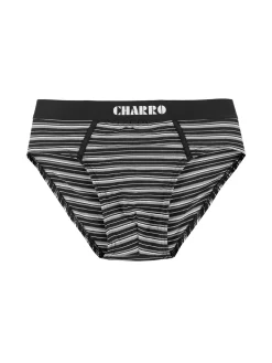 Charro Slip uomo in cotone a righe