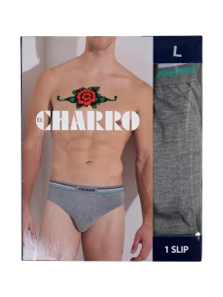 Charro Slip uomo in cotone - grigio