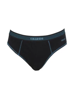 Charro Slip uomo in cotone - nero