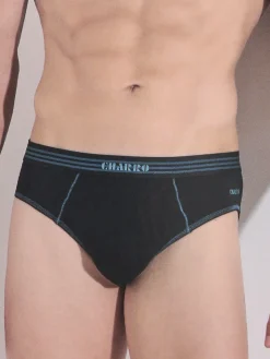 Charro Slip uomo in cotone - nero