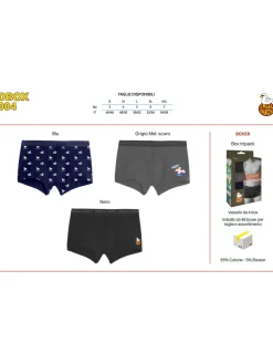 Chill Duck Confezione da 3 boxer da uomo in cotone con stampe disegni