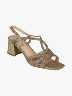 Ciaodea Sandali da donna con glitter e strass