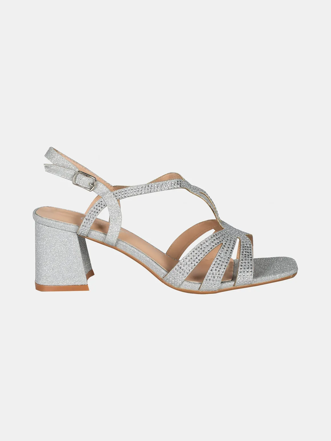 Ciaodea Sandali da donna con glitter e strass