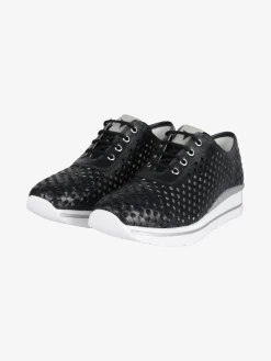 Cinzia Sneakers in pelle stringata donna