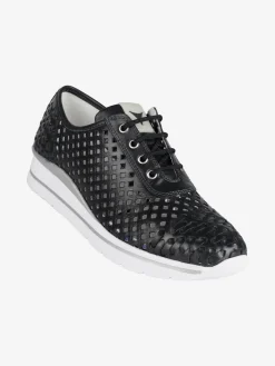 Cinzia Sneakers in pelle stringata donna