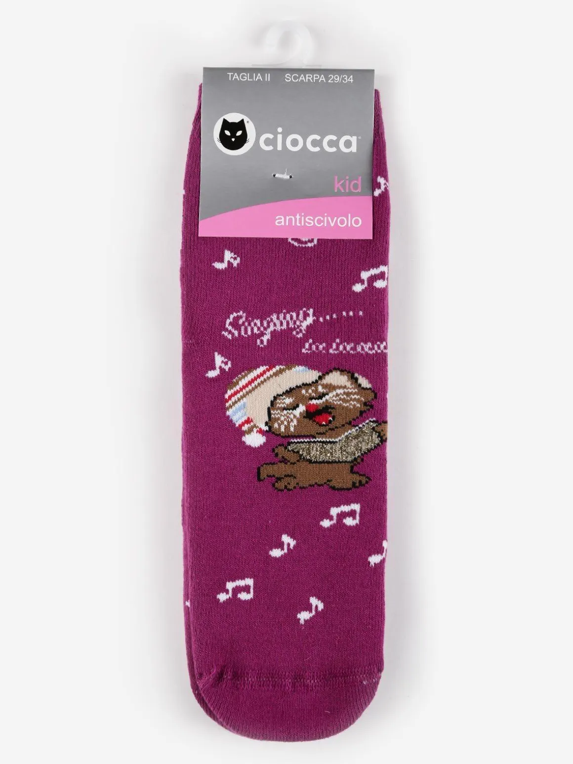 Ciocca Calze antiscivolo da bambina con stampe