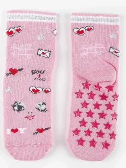 Ciocca Calze antiscivolo da bambina con stampe