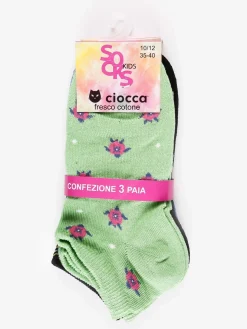 Ciocca Calze corte bambina Confezione 3 paia