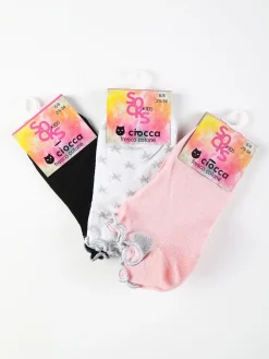 Ciocca Calze corte da bambina Confezione da 3 paia