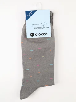 Ciocca Calze corte da uomo in fresco cotone