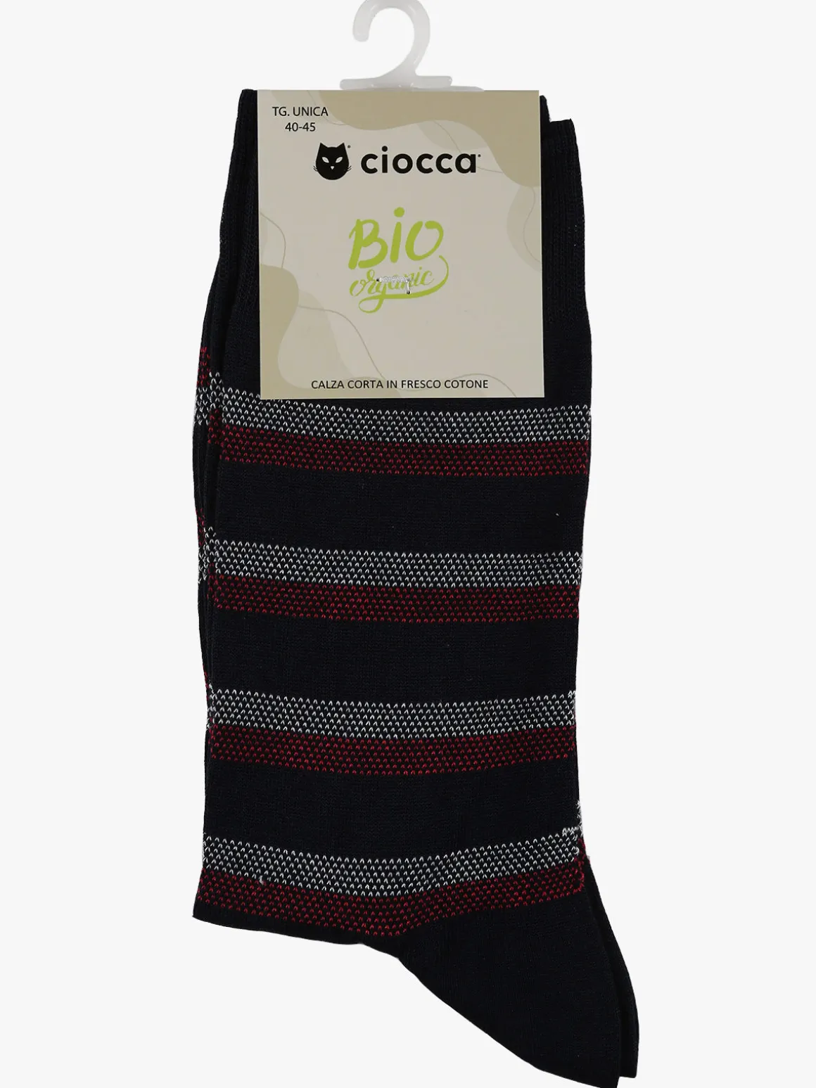 Ciocca Calze corte da uomo in fresco cotone