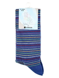 Ciocca Calze lunghe da uomo a righe
