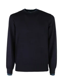 Close-Up Pullover girocollo da uomo in maglia