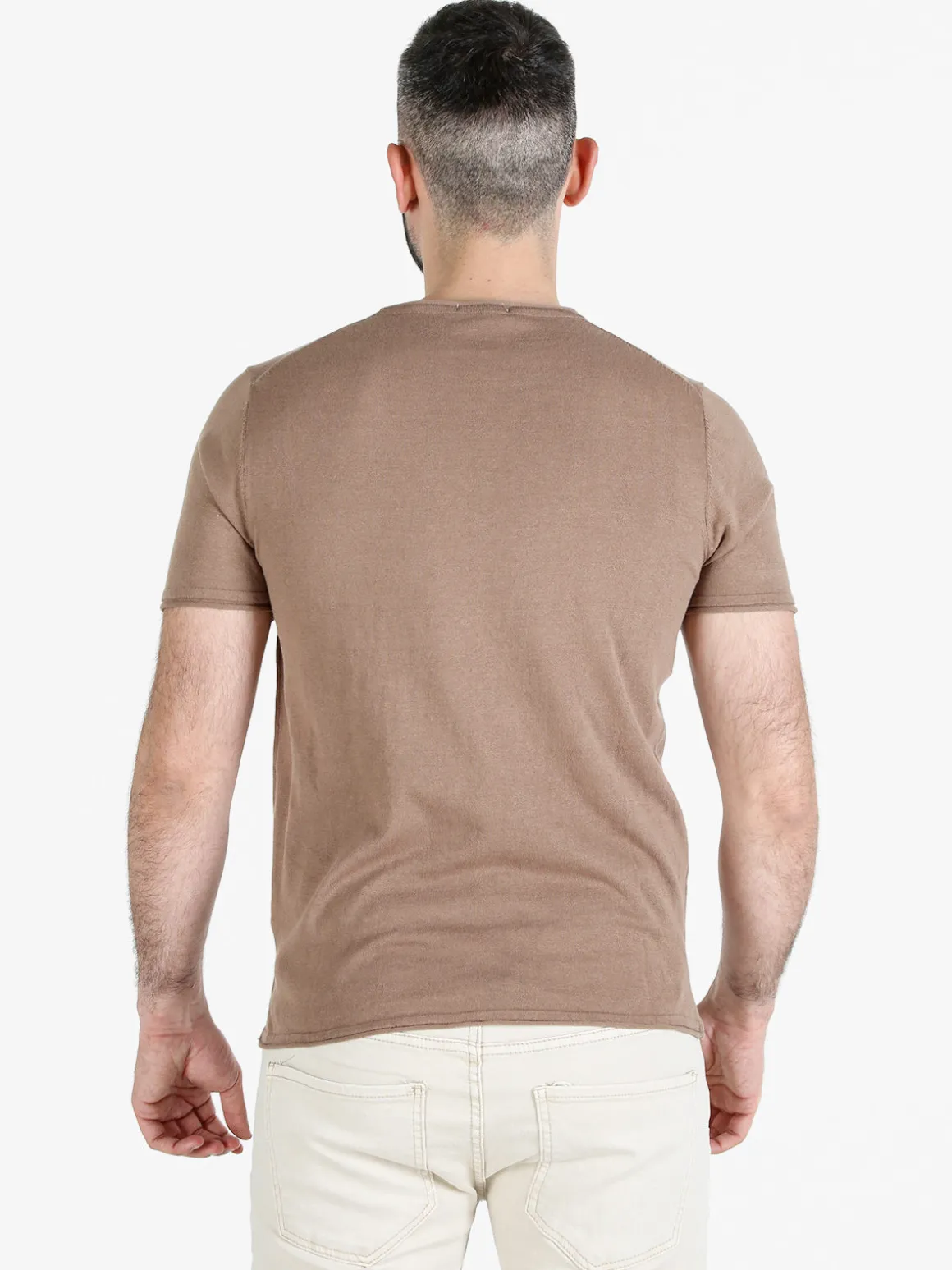 Close-Up T-shirt da uomo in maglia di cotone