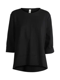 158c Maglia donna oversize asimmetrica
