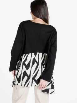 158c Maxi maglia donna oversize
