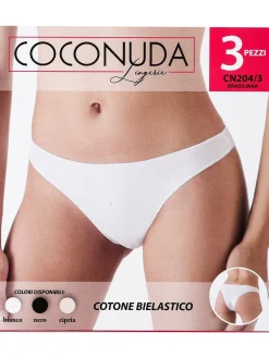 Coconuda Brasiliana donna in cotone 3 pezzi