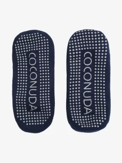 Coconuda Calze fitness antiscivolo da donna - blu scuro