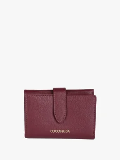 Coconuda Portafoglio in pelle da donna con portamonete removibile