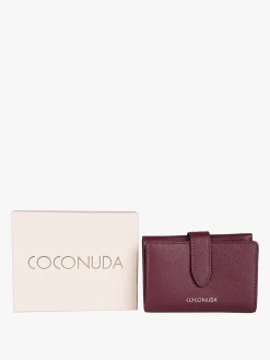 Coconuda Portafoglio in pelle da donna con portamonete removibile