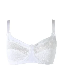 Coconuda PRIMULA Reggiseno strutturato con pizzo senza imbottitura e senza ferretto COPPA C - bianco