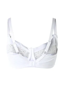 Coconuda PRIMULA Reggiseno strutturato con pizzo senza imbottitura e senza ferretto COPPA C - bianco
