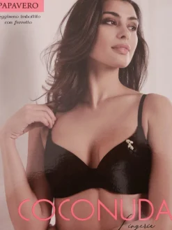 Coconuda reggiseno imbottito PAPAVERO coppa C